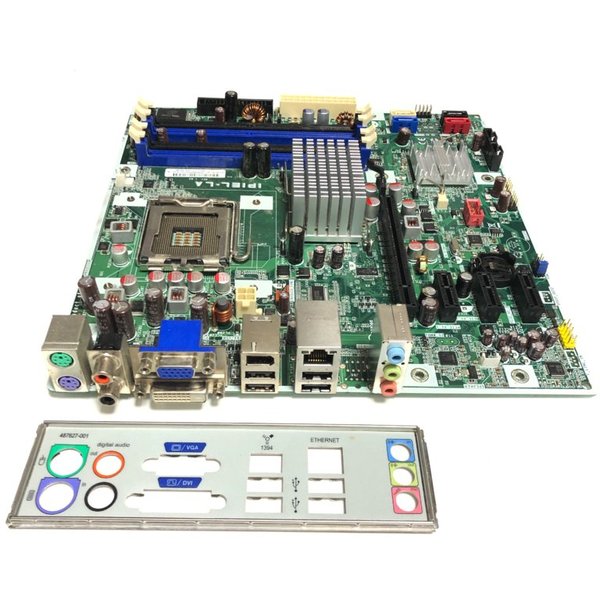 HP Compaq dx7500 Microtower Mainboard 487741-001 Blende LGA 775