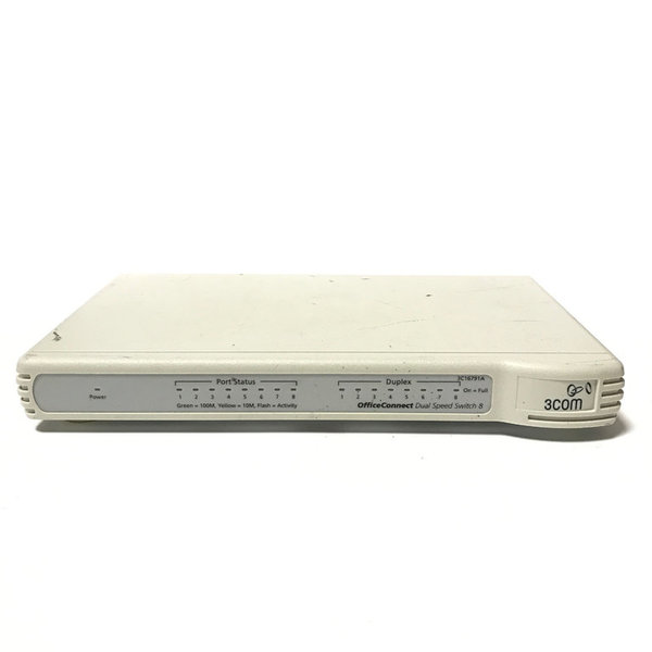 3com OfficeConnect Dual Speed Switch 8  Port (Tested to comply with FCC standards)
