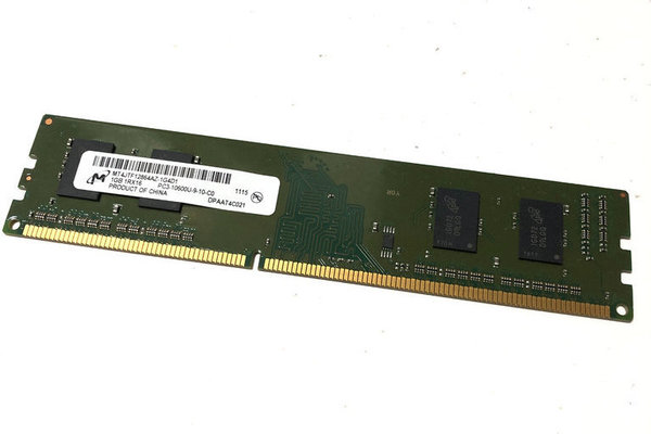 Micron 1GB 1Rx16 PC3-10600U 1333MHz DDR3 RAM Arbeitsspeicher PC