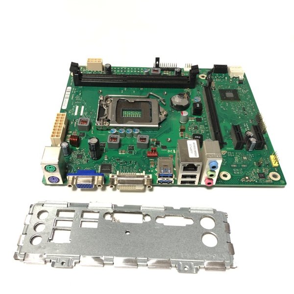 Fujitsu Esprimo P420 E85+ Mainboard MI4W D3230-A11 GS 1 Sockel 1150 I/O Shield